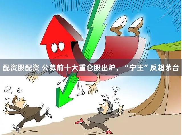 配资股配资 公募前十大重仓股出炉，“宁王”反超茅台