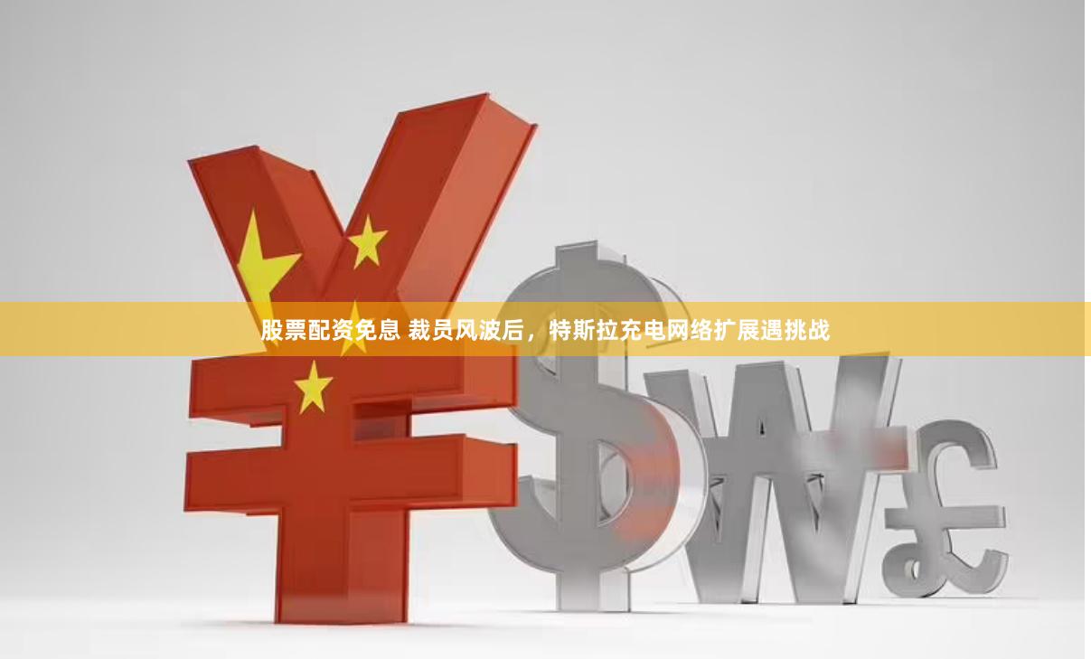 股票配资免息 裁员风波后，特斯拉充电网络扩展遇挑战