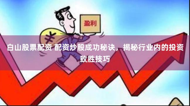 白山股票配资 配资炒股成功秘诀，揭秘行业内的投资致胜技巧